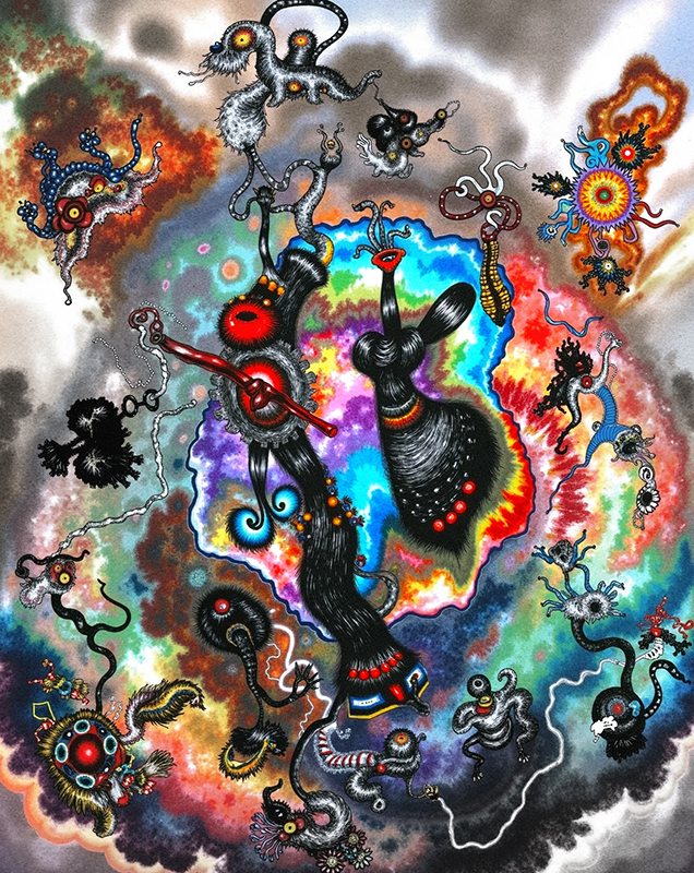 Psychedelic Cosmic Menagerie